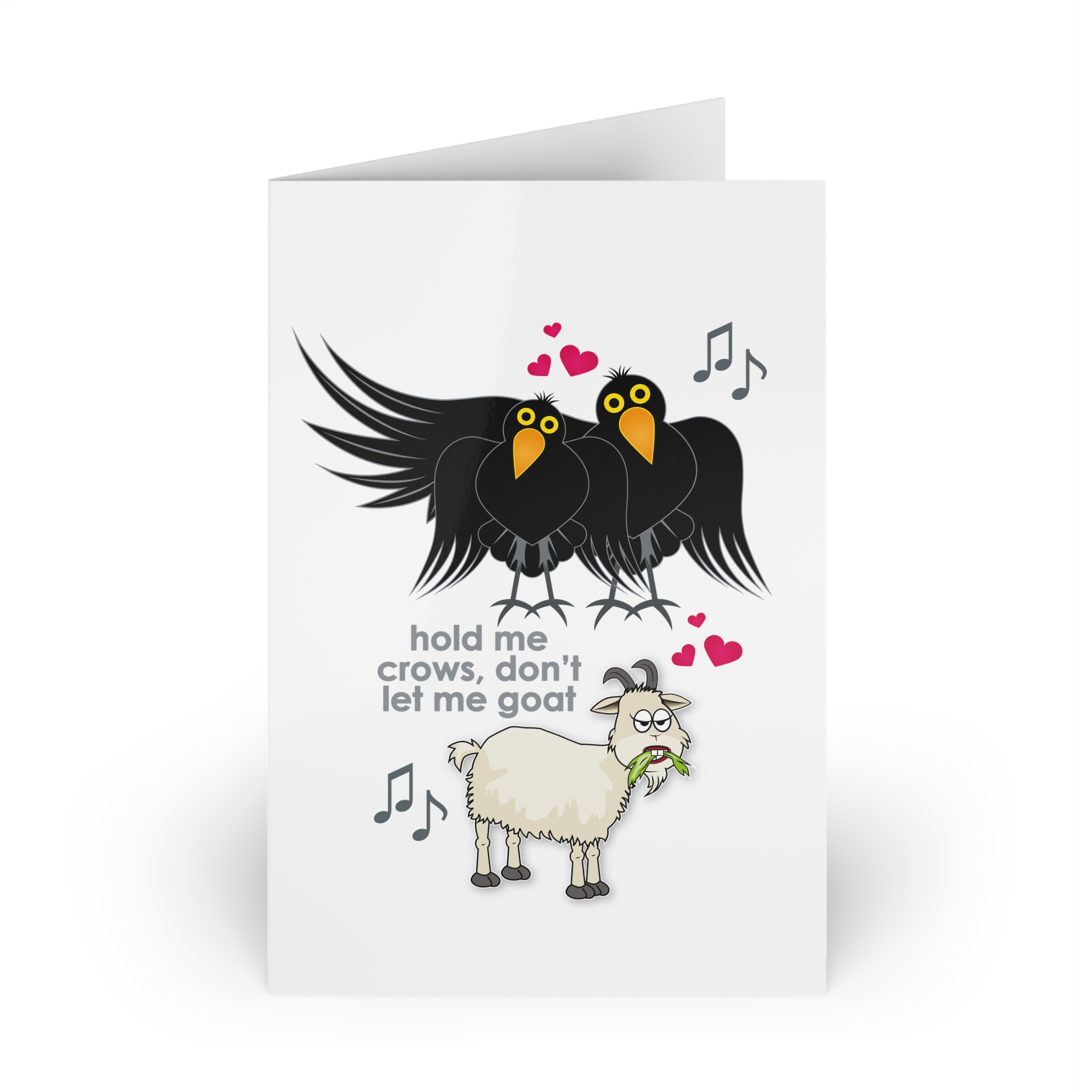 Hold Me Crows Card 3 Hold Me Crows Card
