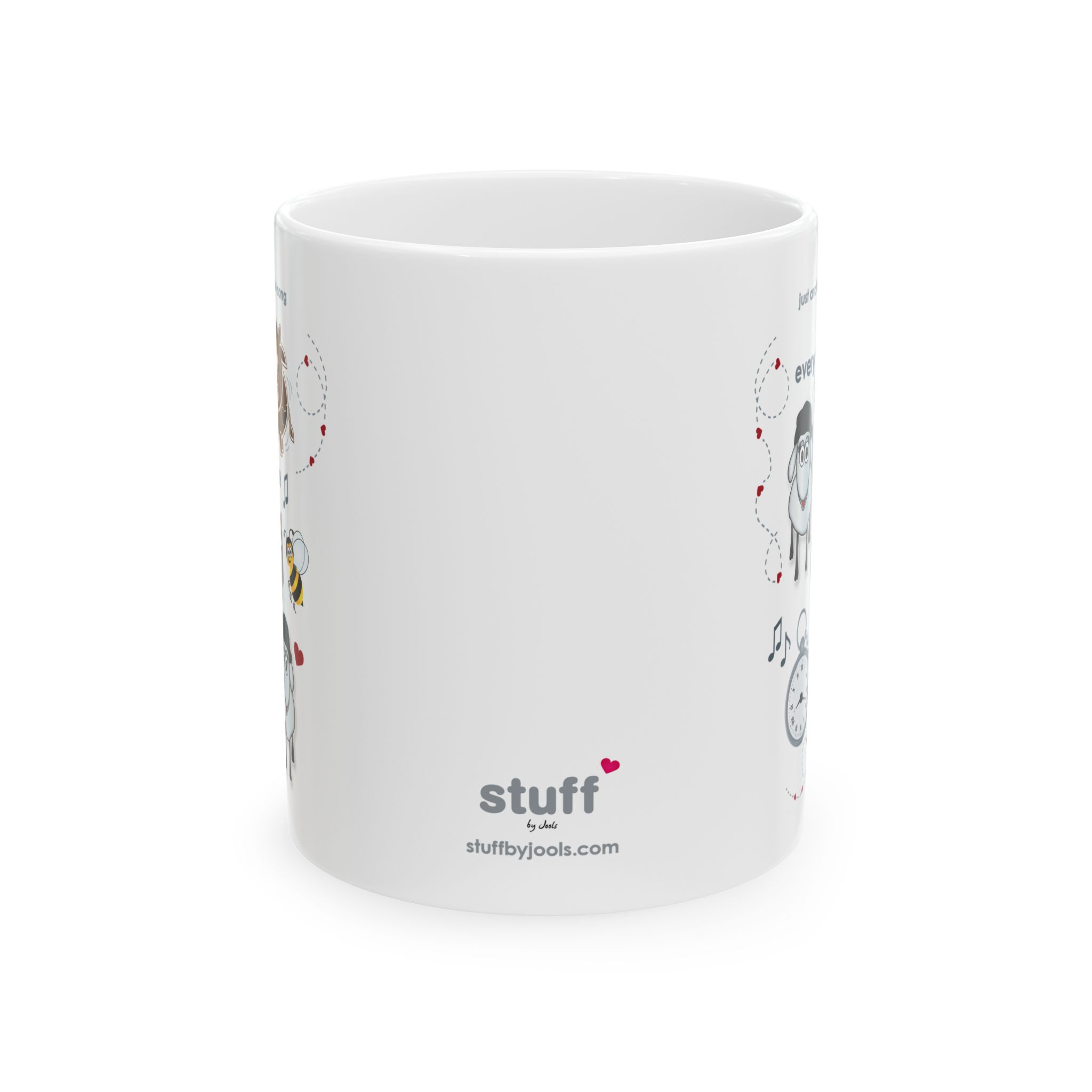 Every Moo Ewe Make Mug (11oz, 15oz) 3 Every Moo Ewe Make Mug 11oz front view