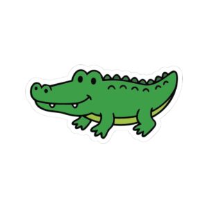 Crocodile Sticker
