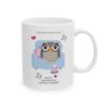 Owl By Myself Mug (11oz, 15oz) 8 Owl By Myself Mug 11oz right view