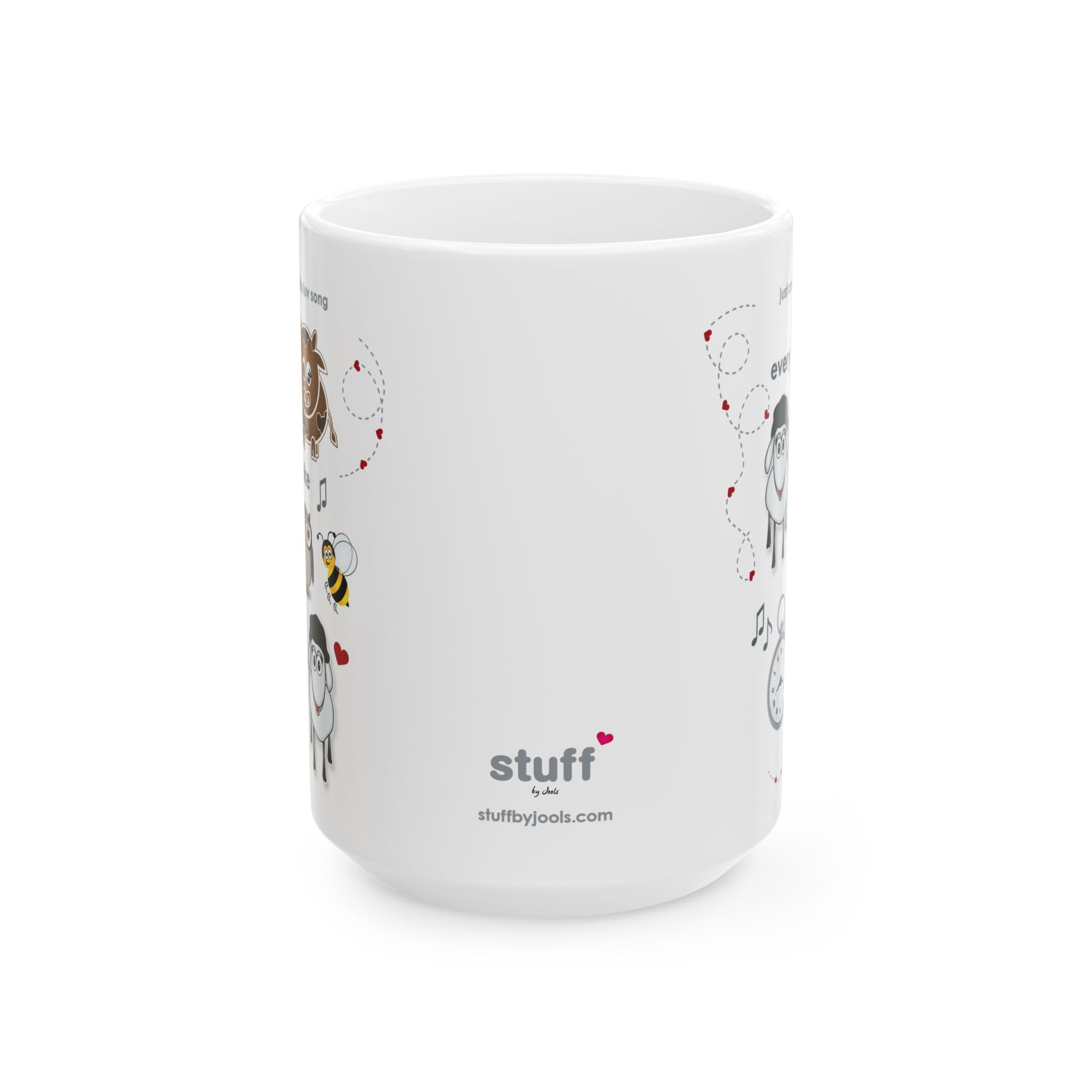 Every Moo Ewe Make Mug (11oz, 15oz) 13 Every Moo Ewe Make Mug 15oz front view