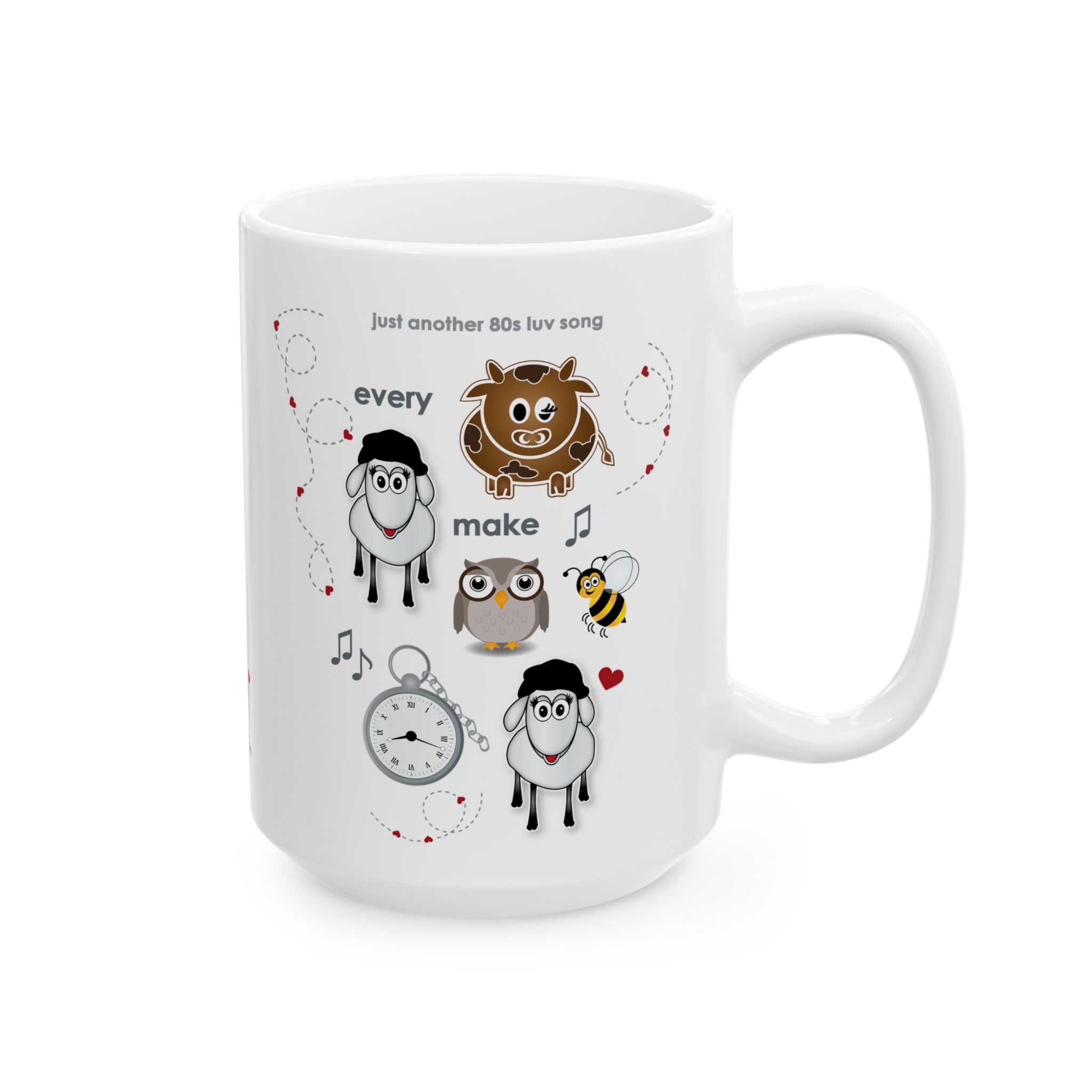 Every Moo Ewe Make Mug (11oz, 15oz) 12 Every Moo Ewe Make Mug 15oz right view