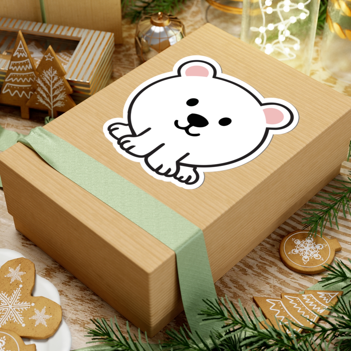 Polar Bear Sticker 4 Polar Bear Sticker - Image 9