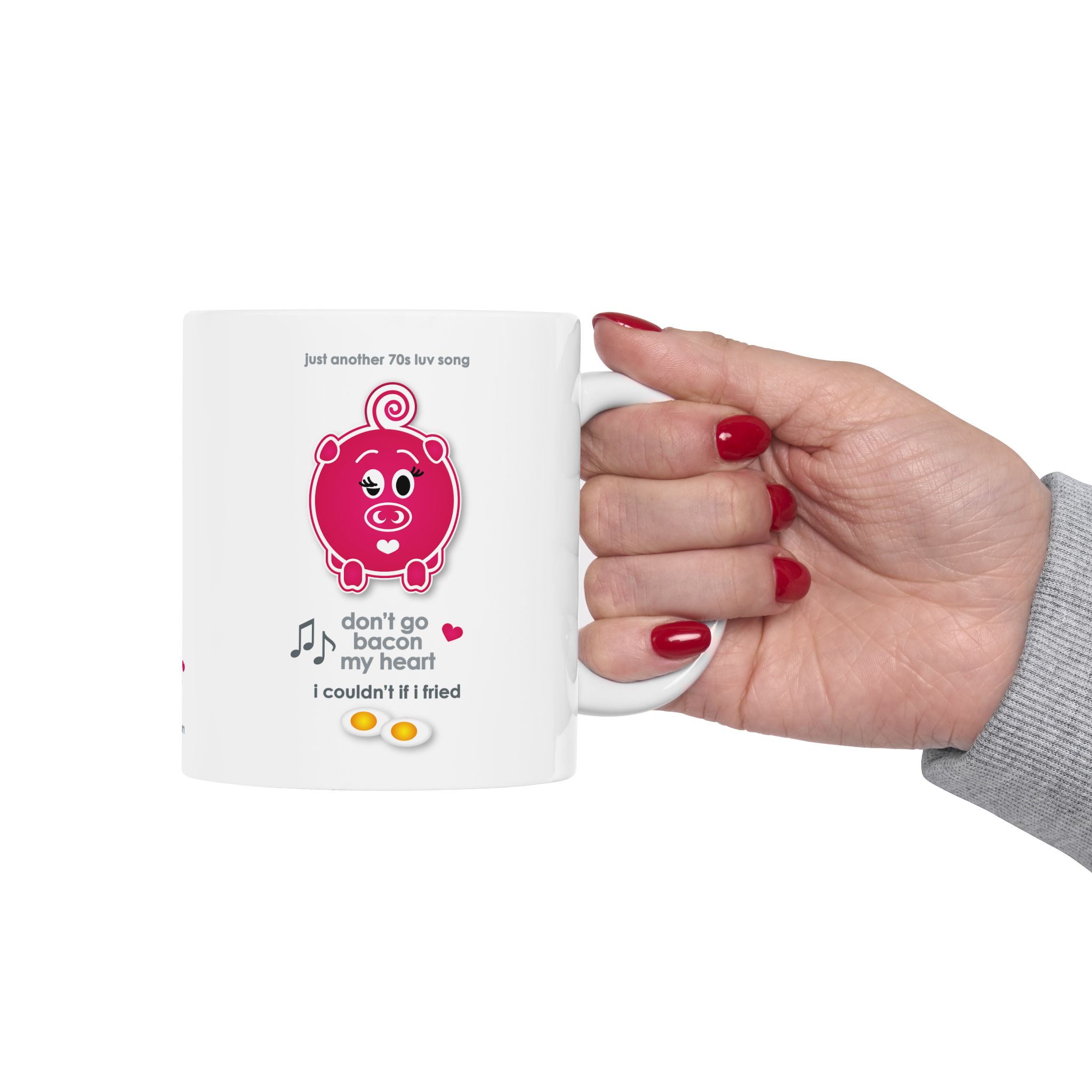 Bacon My Heart Mug (11oz, 15oz) 10 Don't go Bacon my Heart 11oz mug