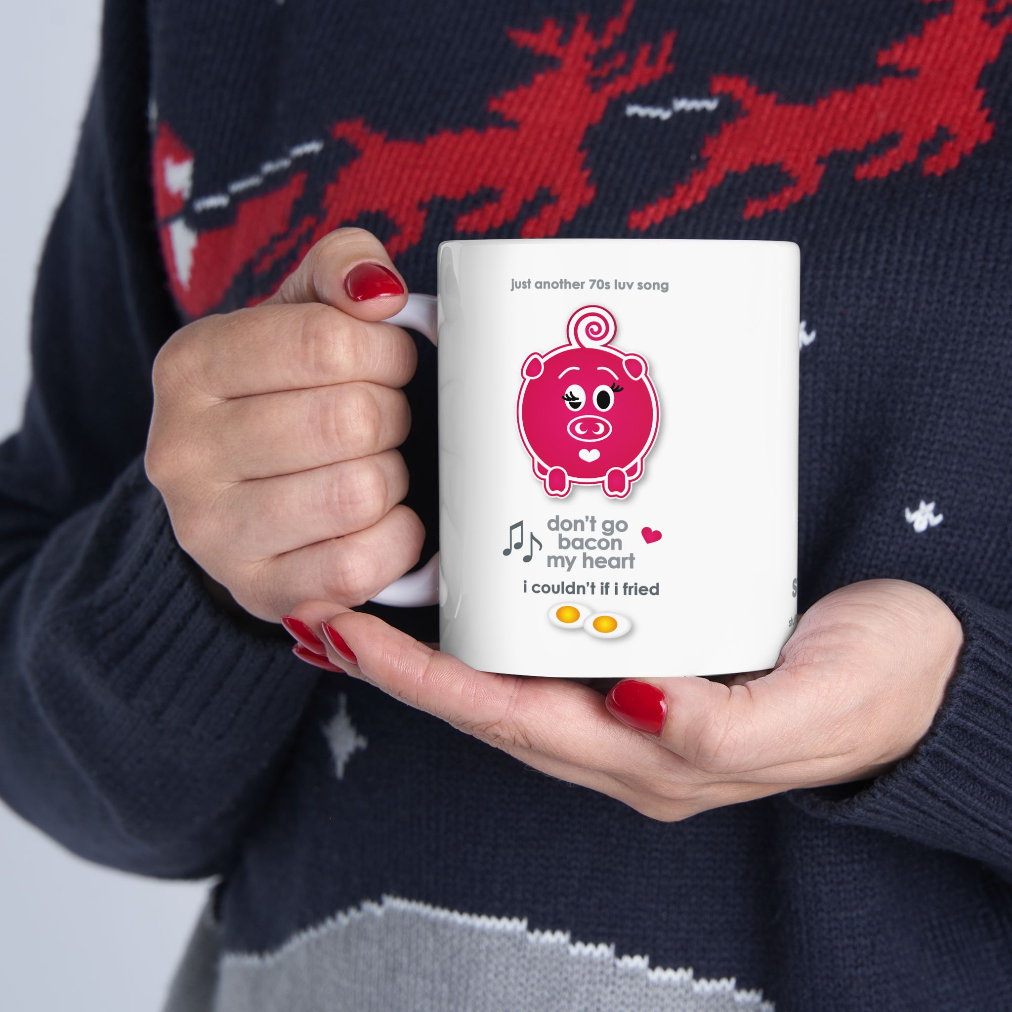 Bacon My Heart Mug (11oz, 15oz) 9 Don't go Bacon my Heart 11oz mug