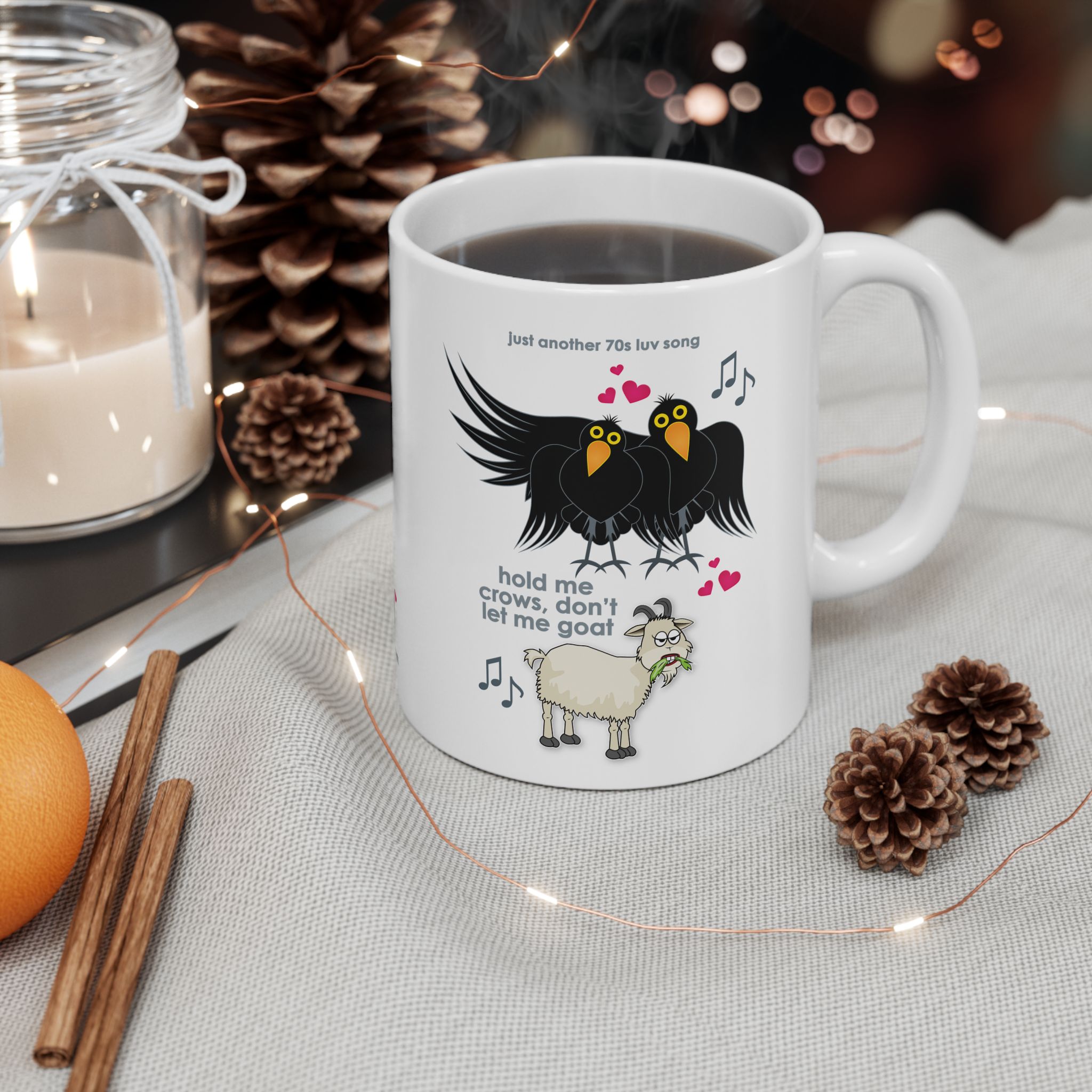 Hold Me Crows Mug (11oz, 15oz) 4 Hold Me Crows 11oz Mug