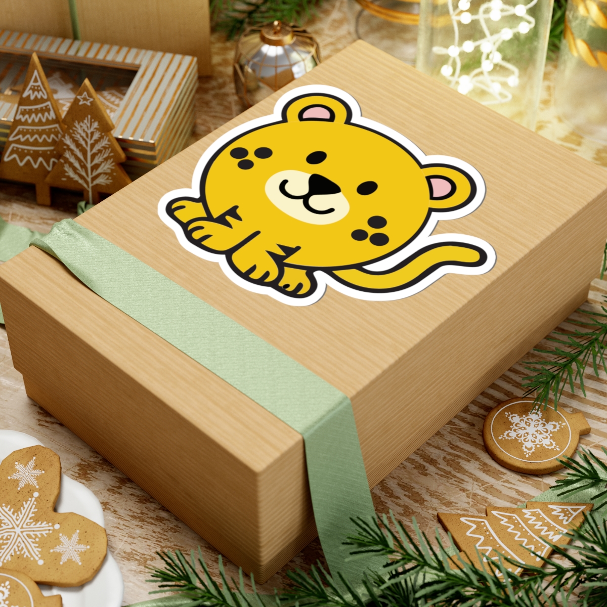 Leopard Sticker 9 Leopard Sticker - Image 9