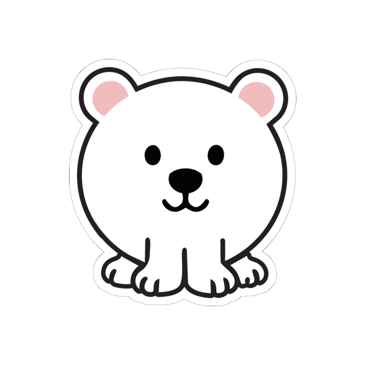 Polar Bear Sticker 2 Polar Bear Sticker - Image 7