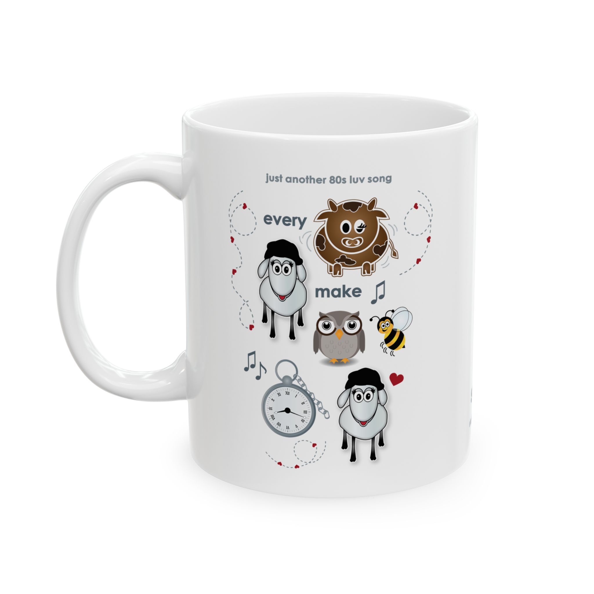 Every Moo Ewe Make Mug (11oz, 15oz) 2 Every Moo Ewe Make Mug 11oz left view
