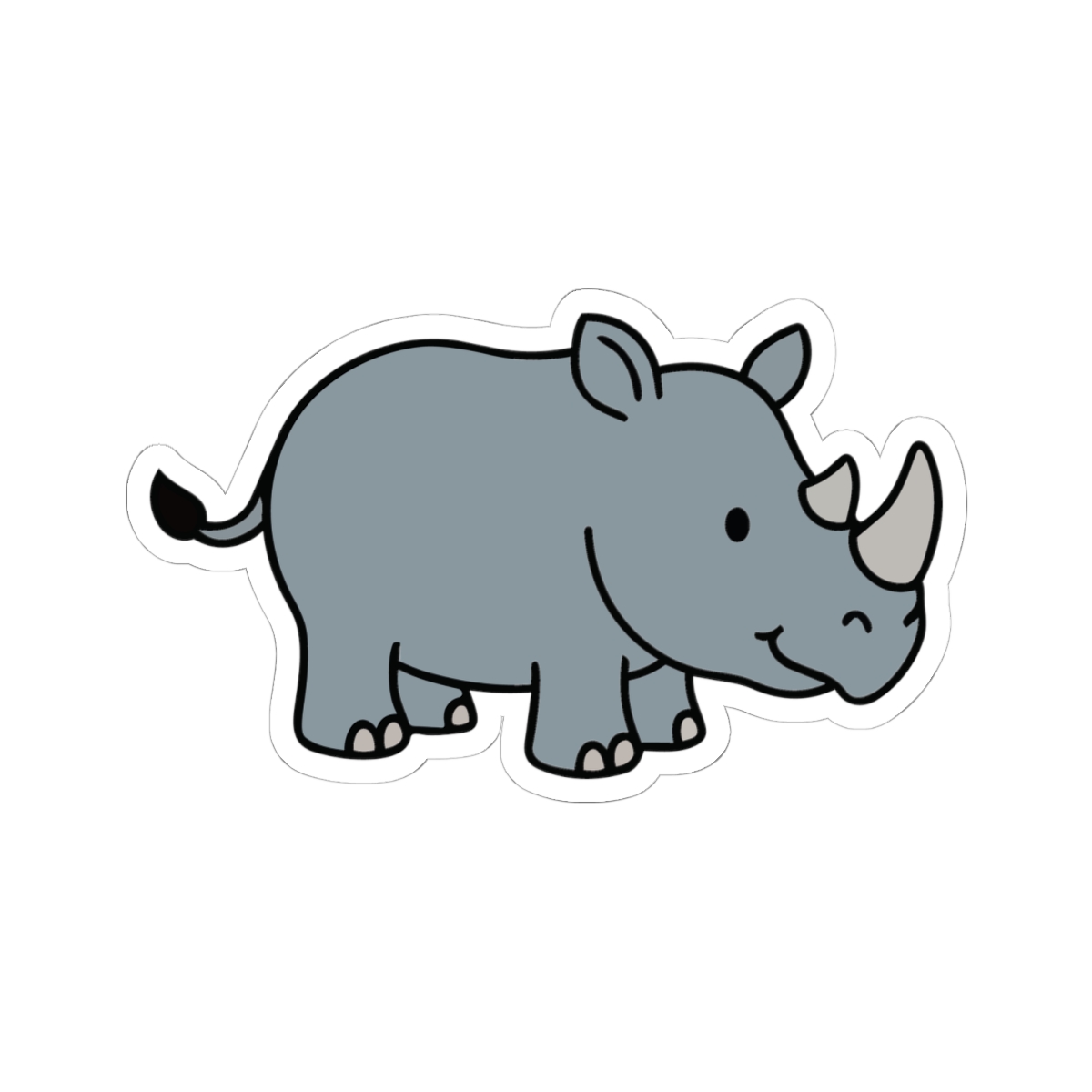 Rhino Sticker 7 Rhino Sticker - Image 7
