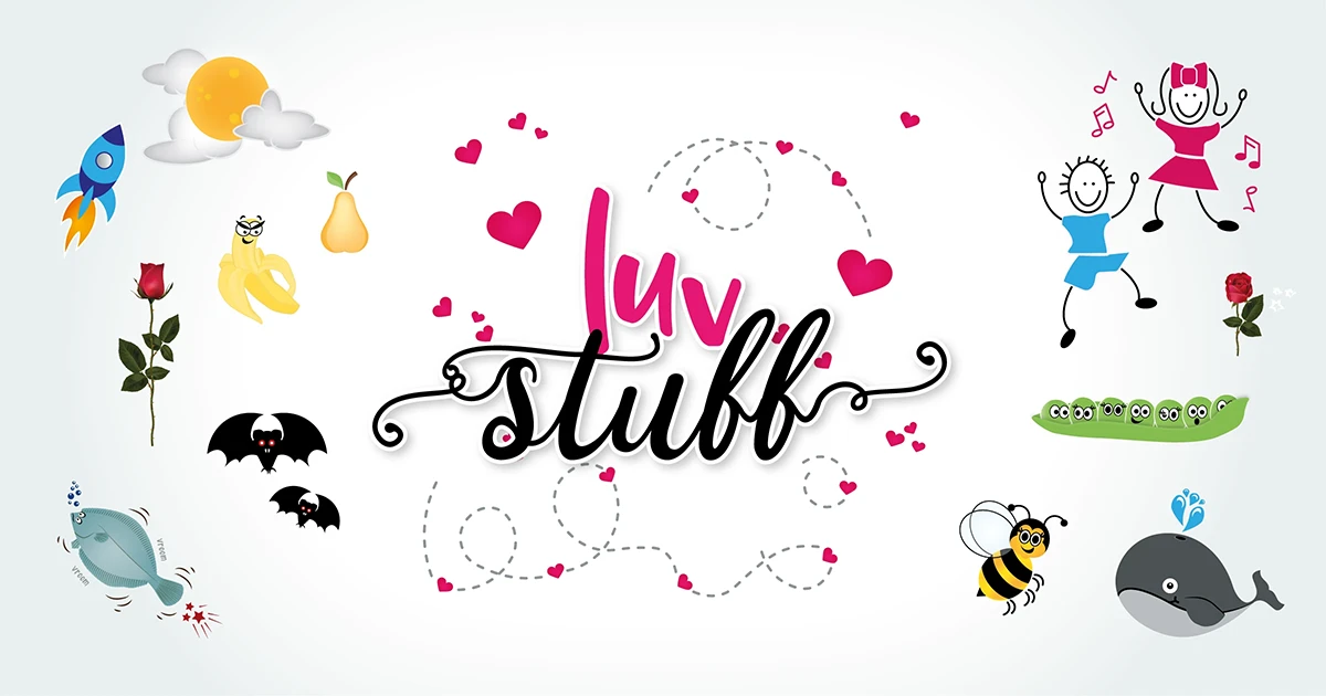 Luv Stuff for Valentine's Day and anniversaries and birthdays