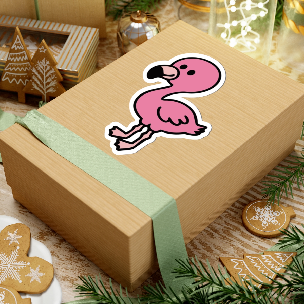 Flamingo Sticker 9 Flamingo Sticker - Image 9