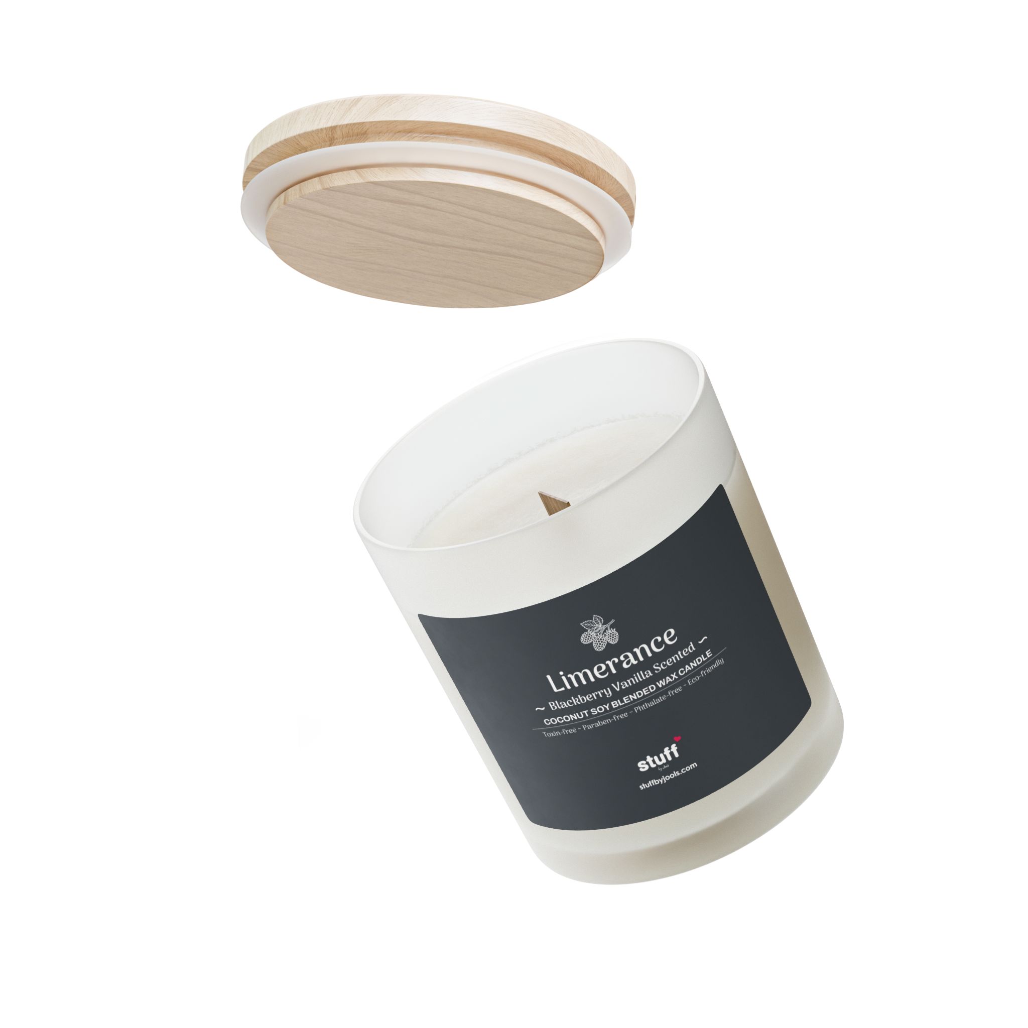 Scented Frosted Glass Candle, 11oz 31 Scented Frosted Glass Candle, 11oz - Image 31
