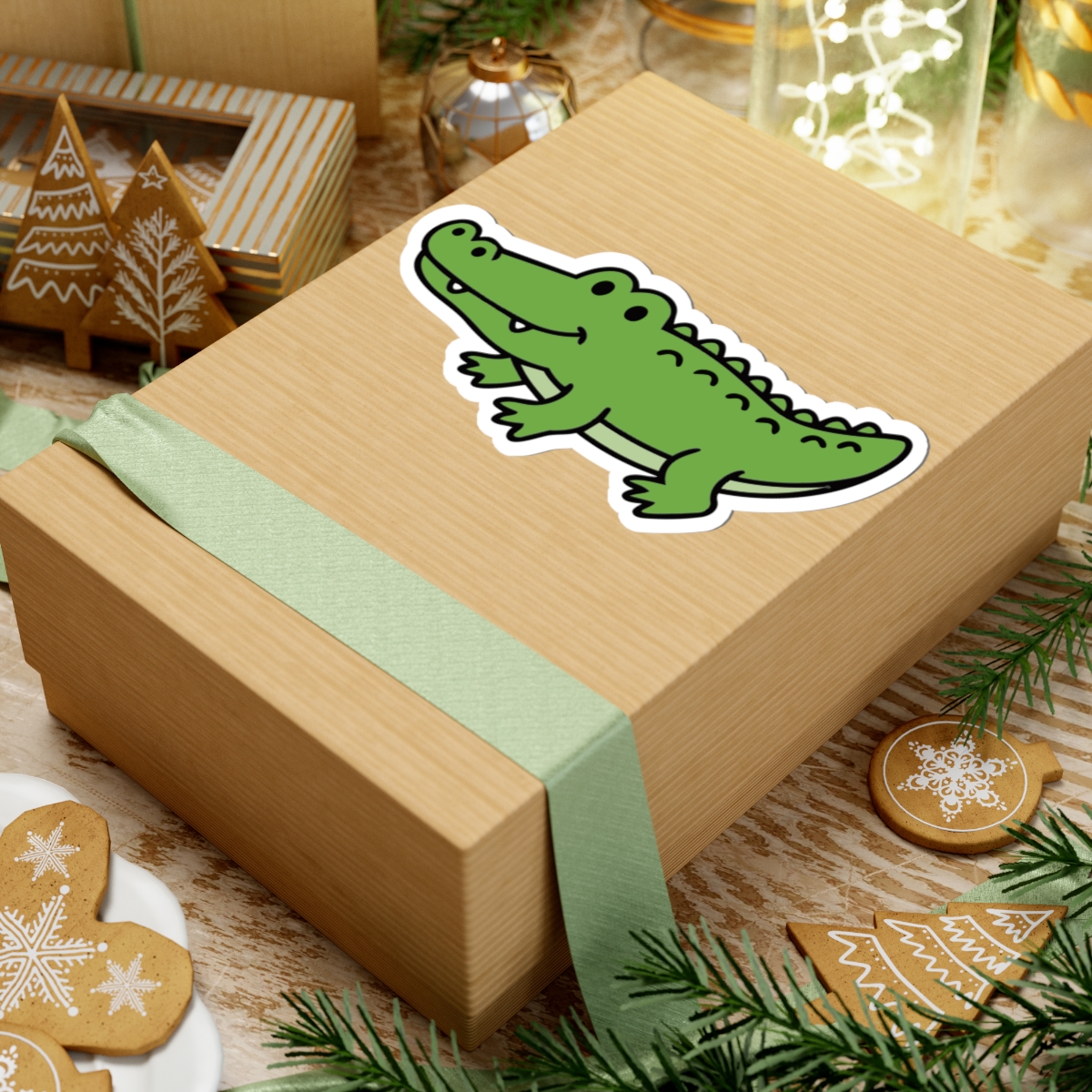 Crocodile Sticker 9 Crocodile Sticker - Image 9