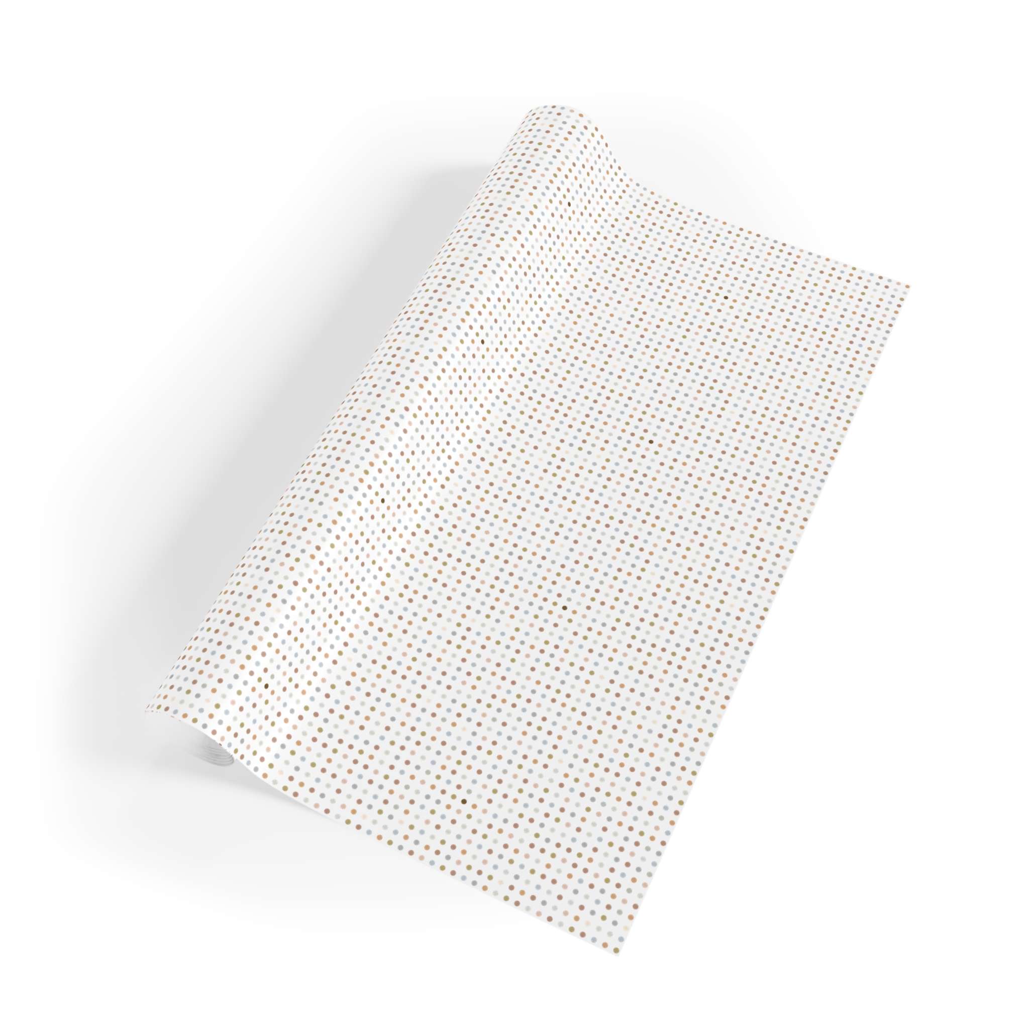 Tiny Metal Dots Satin Gift Wrap 8 Tiny Metal Dots Satin Gift Wrap - Image 8