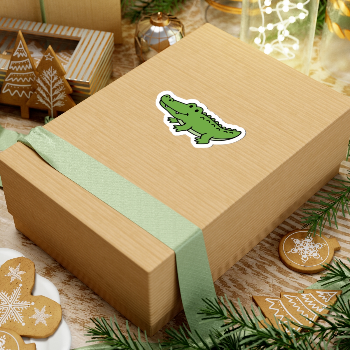 Crocodile Sticker 3 Crocodile Sticker - Image 3