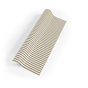 Gold Stripes Gift Wrap