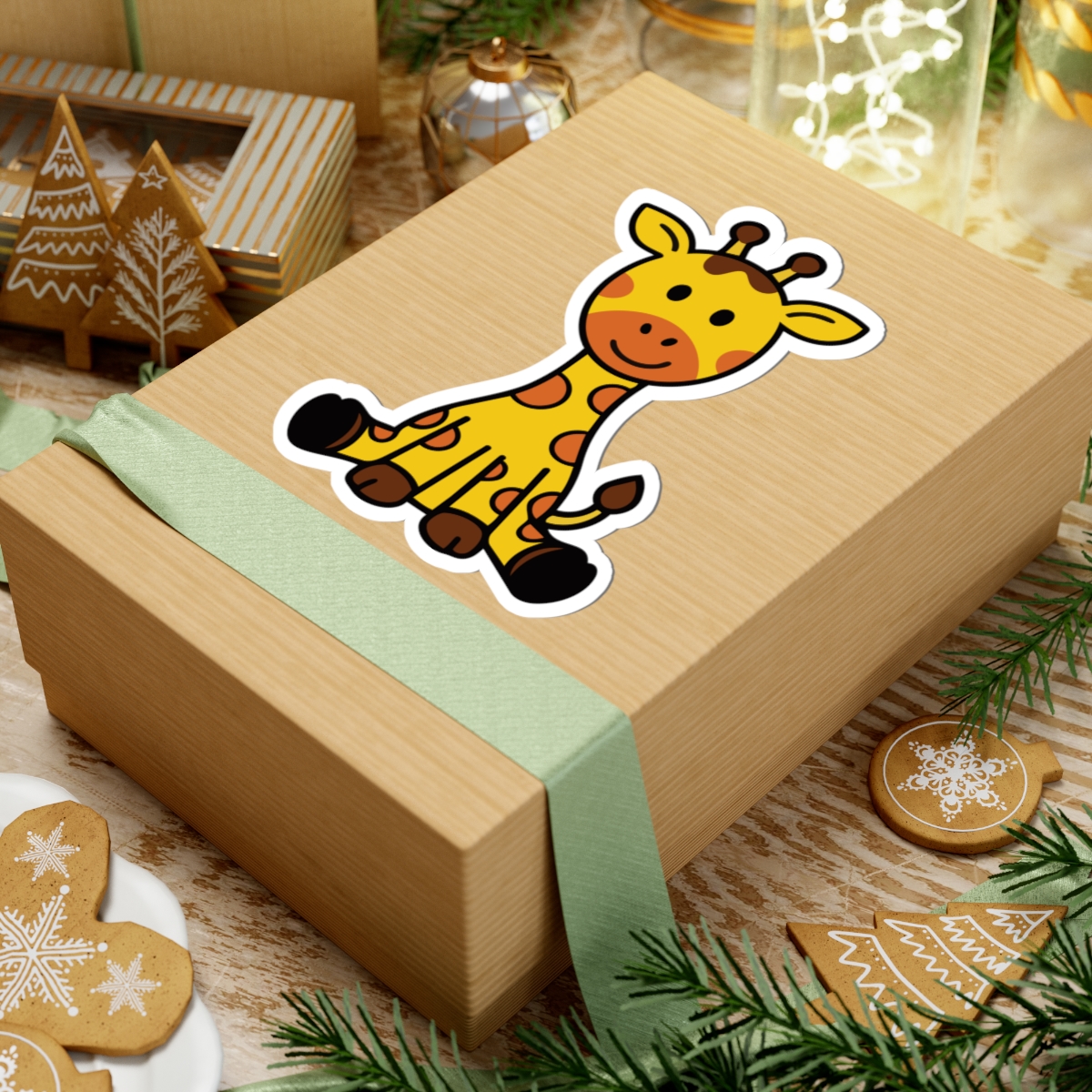 Giraffe Sticker 9 Giraffe Sticker - Image 9