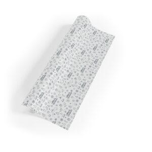 Silver Merry Christmas Gift Wrap