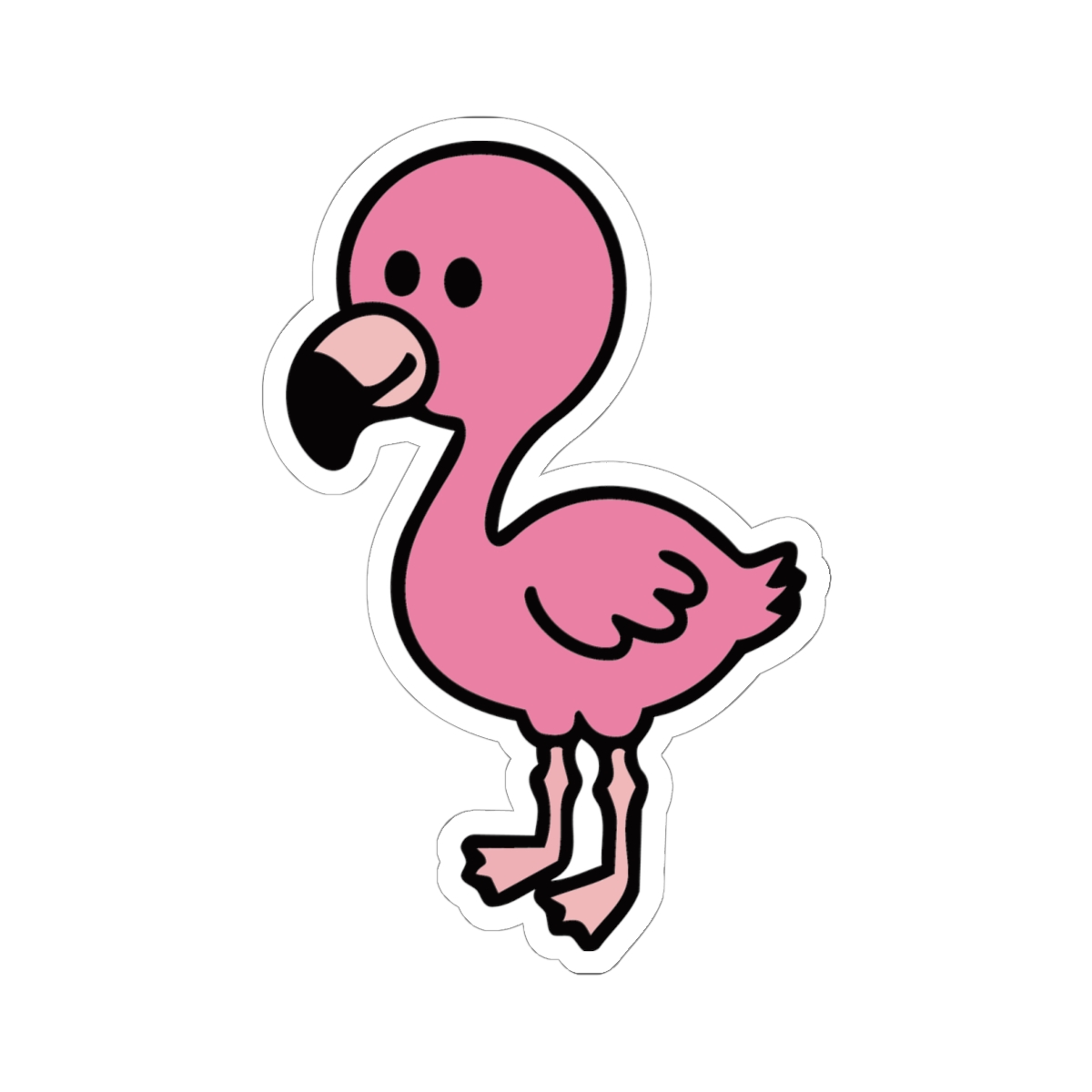 Flamingo Sticker 7 Flamingo Sticker - Image 7