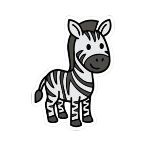 Zebra Sticker